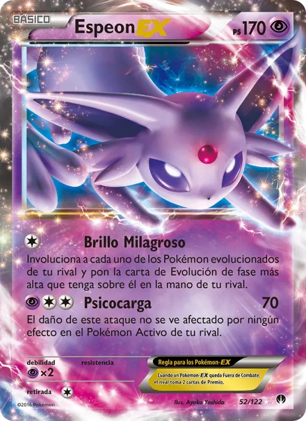 Espeon EX TURBOLímite 52/122