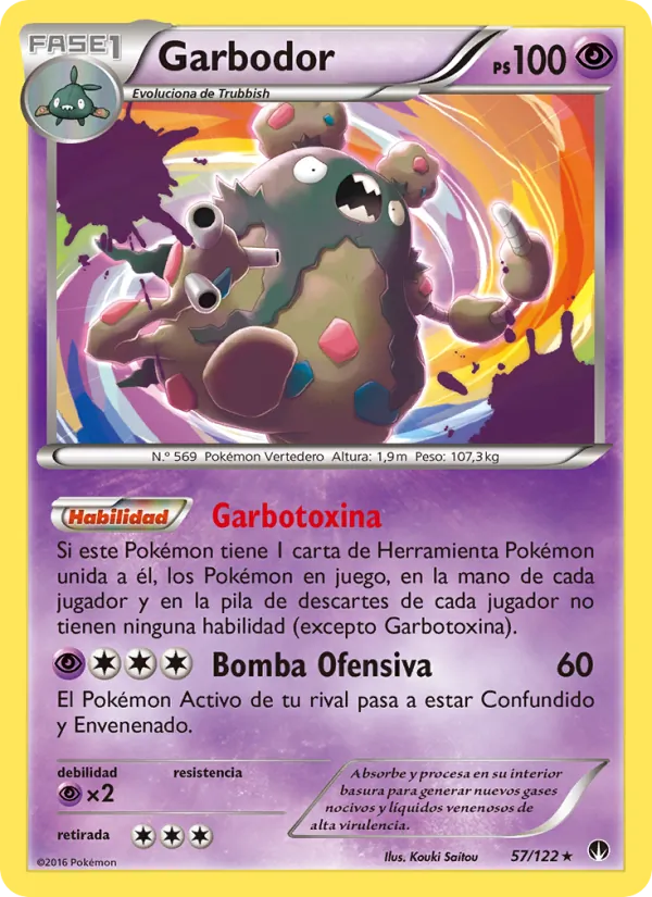 Garbodor TURBOLímite 57/122