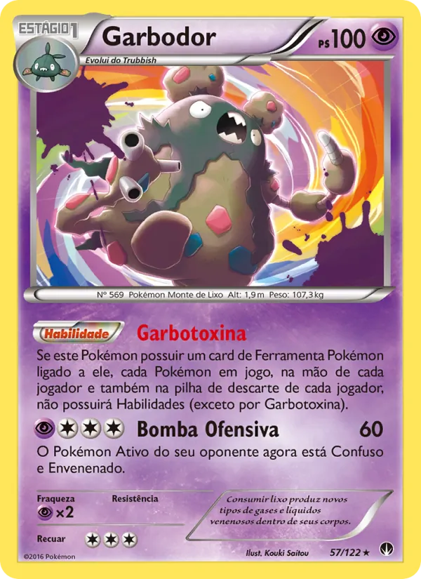 Garbodor Turbo Colisão 57/122