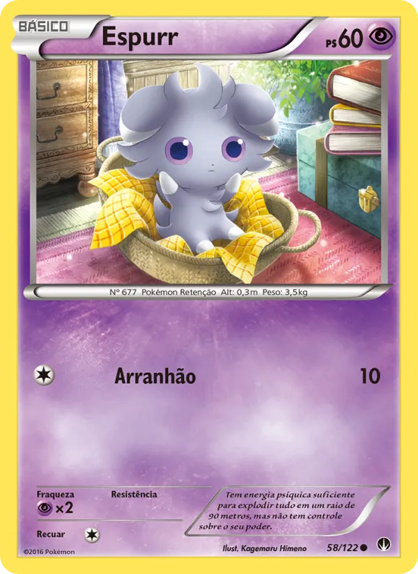 Espurr Turbo Colisão 58/122