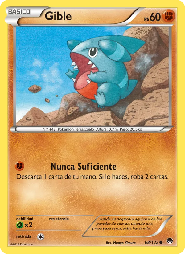 Gible TURBOLímite 68/122