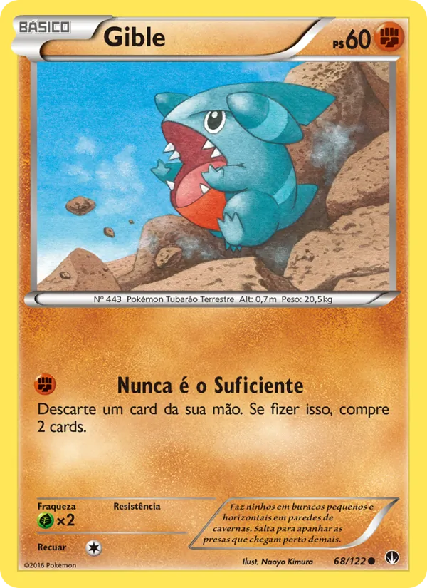 Gible Turbo Colisão 68/122
