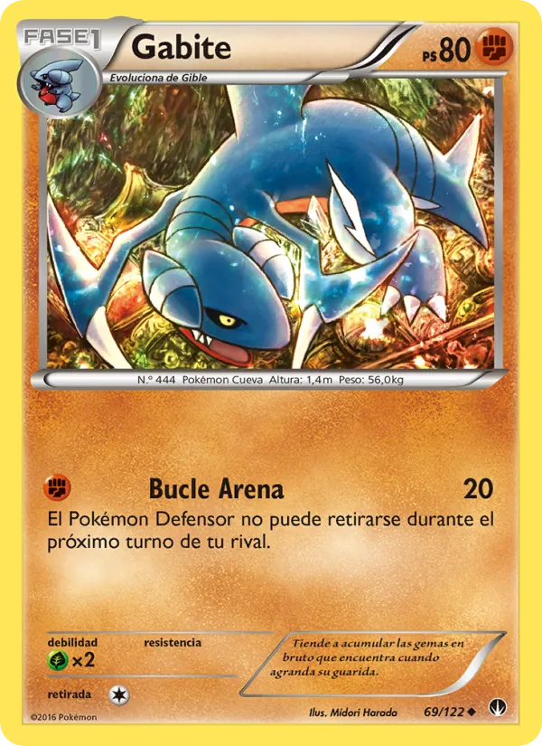 Gabite TURBOLímite 69/122