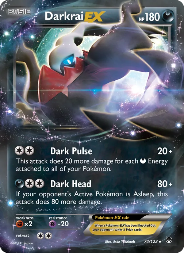 Darkrai EX BREAKpoint 74/122