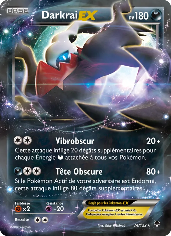 Darkrai EX Rupture Turbo 74/122