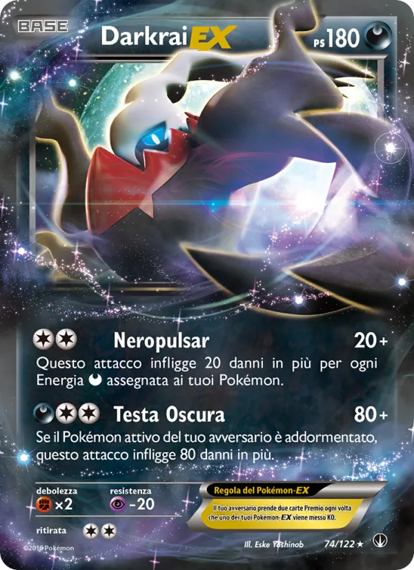 Darkrai EX Turbo Crash 74/122