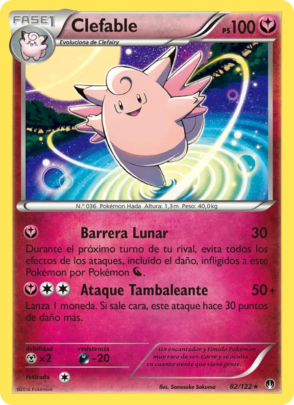 Clefable TURBOLímite 82/122