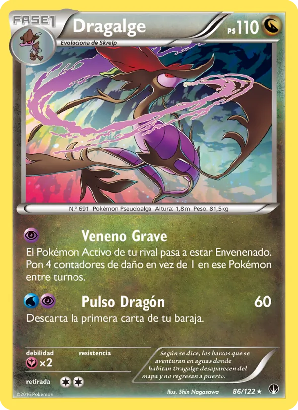 Dragalge TURBOLímite 86/122