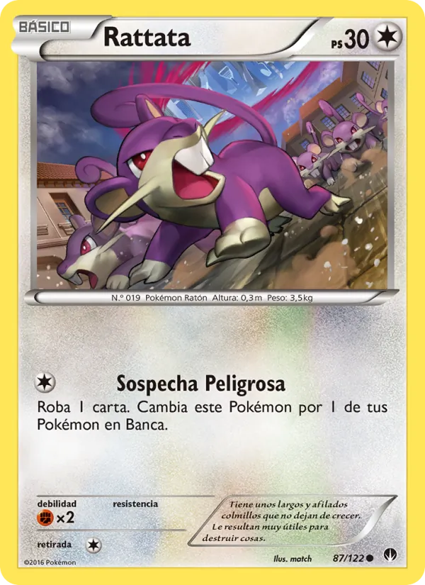 Rattata TURBOLímite 87/122
