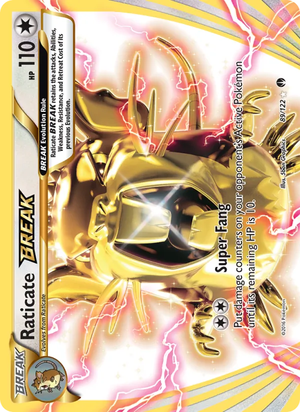 Raticate BREAK BREAKpoint 89/122