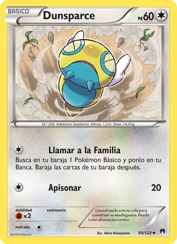 Dunsparce TURBOLímite 90/122