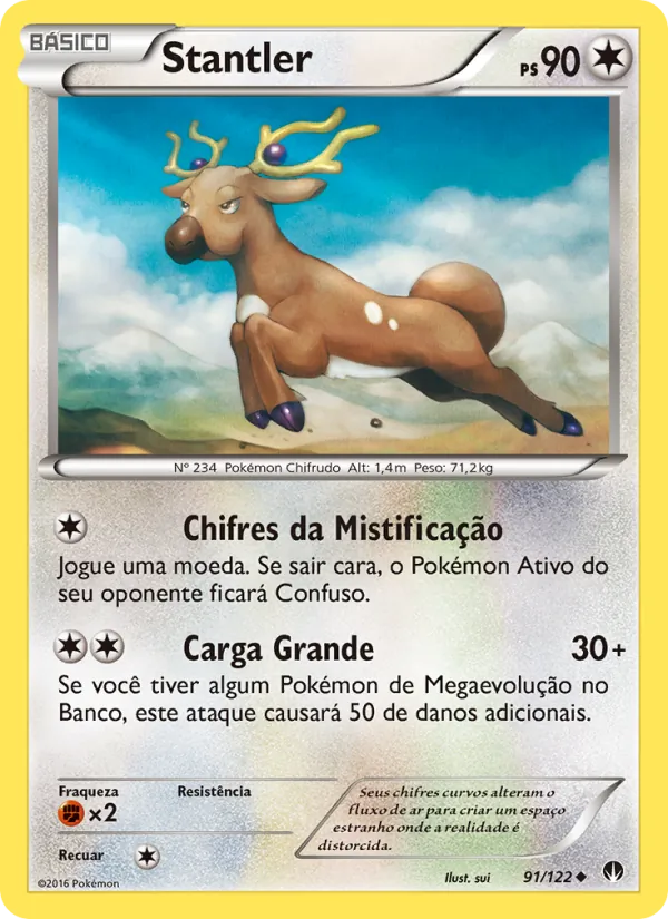 Stantler Turbo Colisão 91/122