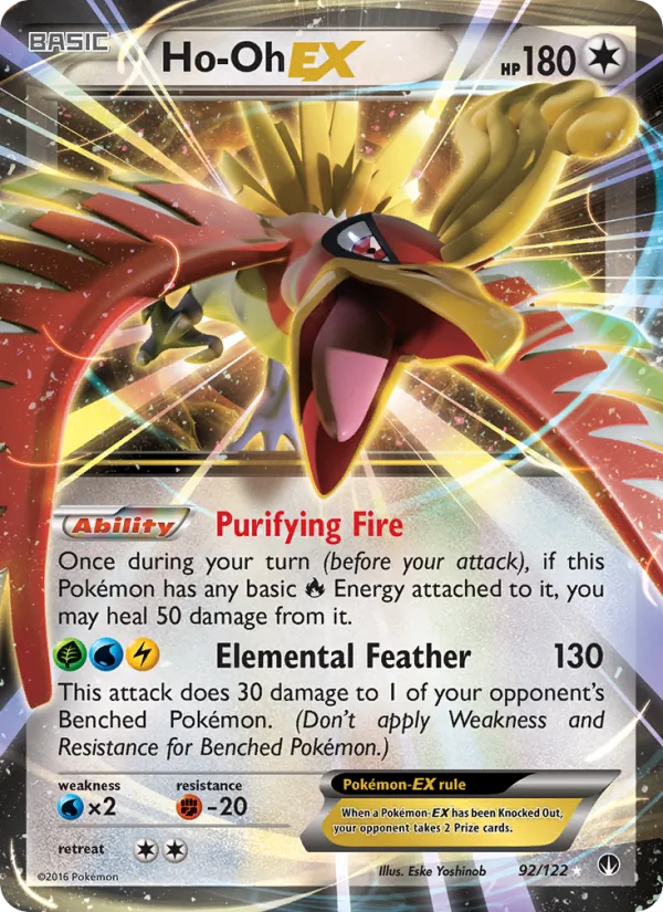Ho-Oh EX BREAKpoint 92/122
