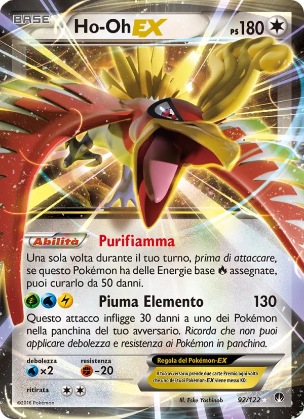 Ho-Oh EX Turbo Crash 92/122