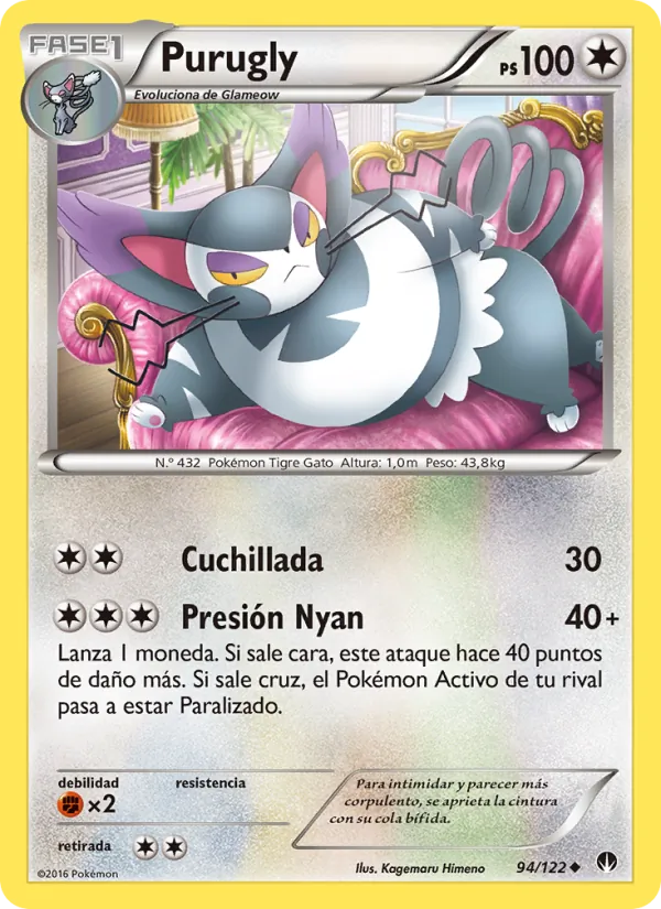 Purugly TURBOLímite 94/122