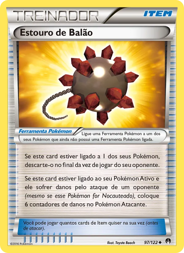 Estouro de Balão Turbo Colisão 97/122