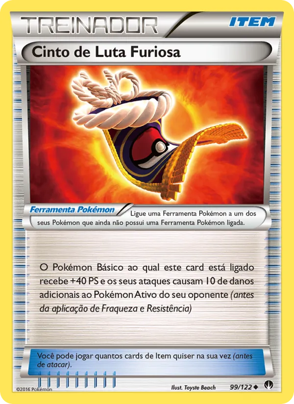 Cinto de Luta Furiosa Turbo Colisão 99/122