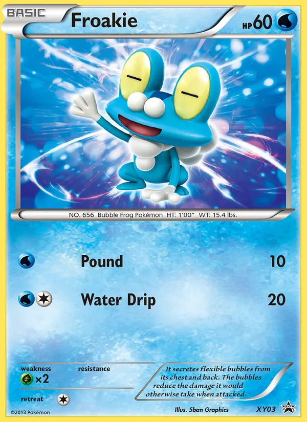 Froakie XY Promokarten XY03/211