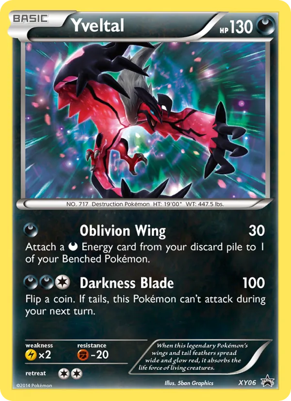 Yveltal XY Promo XY06/211