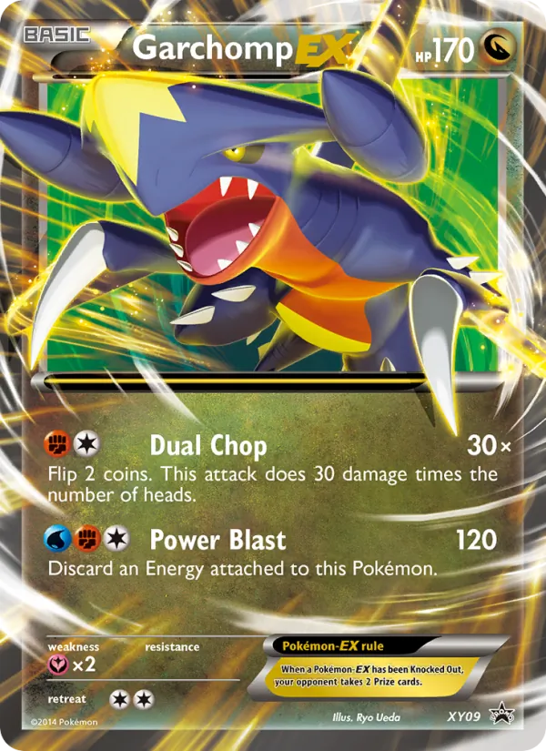 Garchomp EX XY Black Star Promos XY09/211