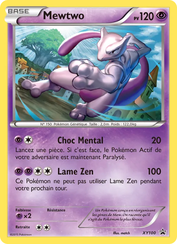 Mewtwo Promo XY XY100/211