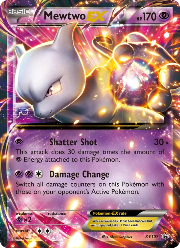 Mewtwo EX XY Promo XY107/211