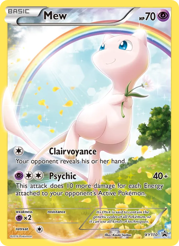 Mew XY Black Star Promos XY110/211