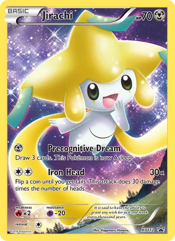 Jirachi XY Black Star Promos XY112/211