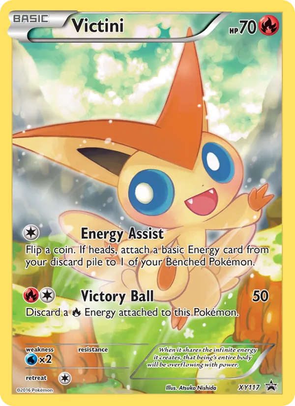 Victini XY Black Star Promos XY117/211