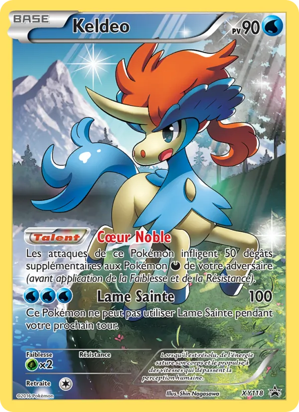 Keldeo Promo XY XY118/211