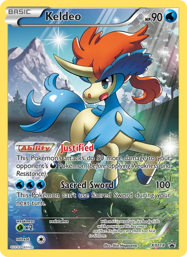 Keldeo XY Promo XY118/211
