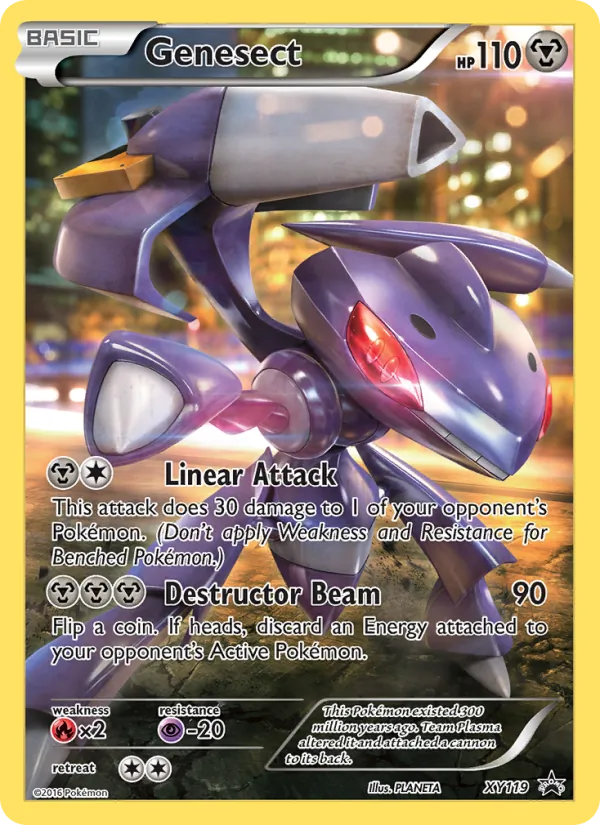 Genesect XY Cartas de promoción XY119/211