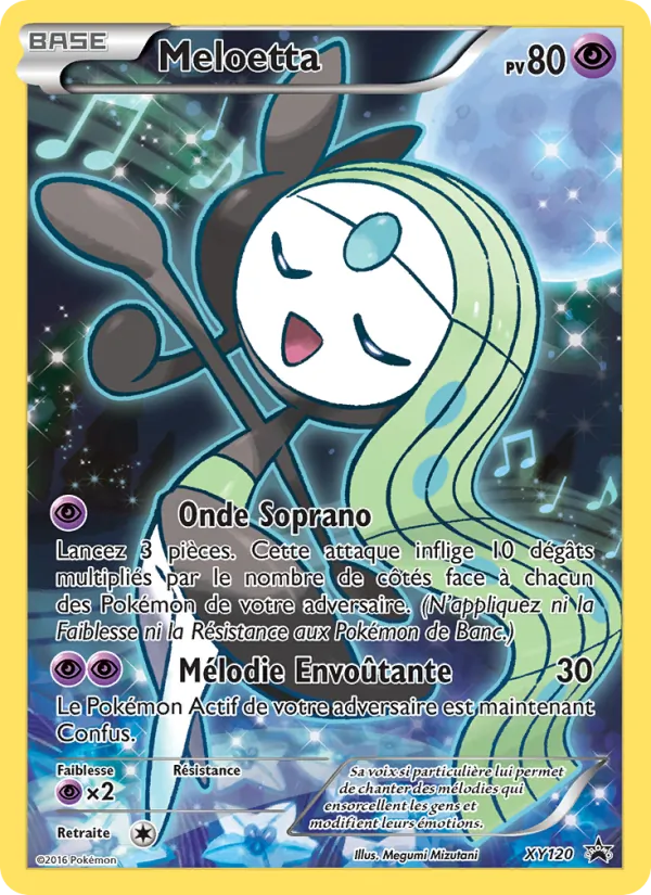 Meloetta Promo XY XY120/211