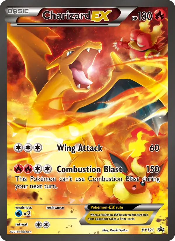 Charizard EX XY Promokarten XY121/211