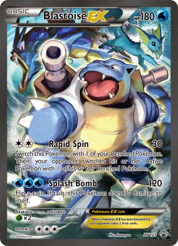 Blastoise EX XY Cartas de promoción XY122/211