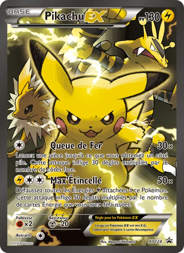 Pikachu EX Promo XY XY124/211