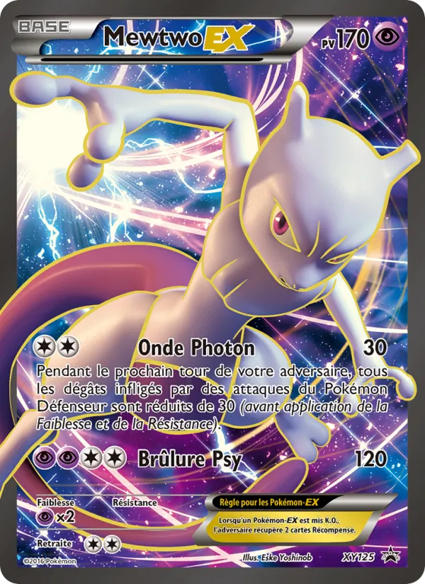 Mewtwo-EX Promo XY XY125/211