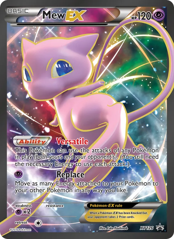 Mew EX XY Black Star Promos XY126/211