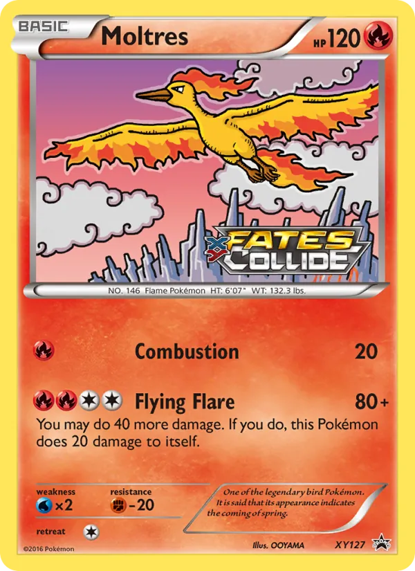 Moltres XY Promokarten XY127/211
