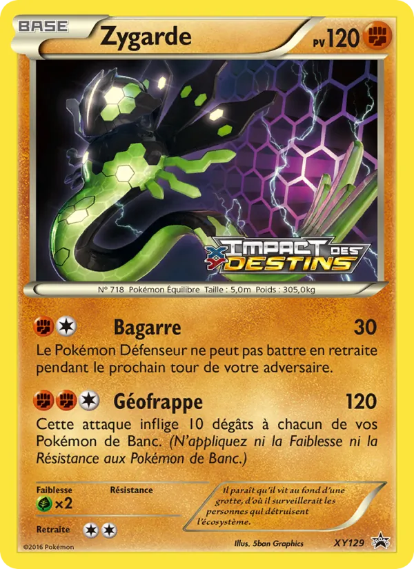 Zygarde Promo XY XY129/211