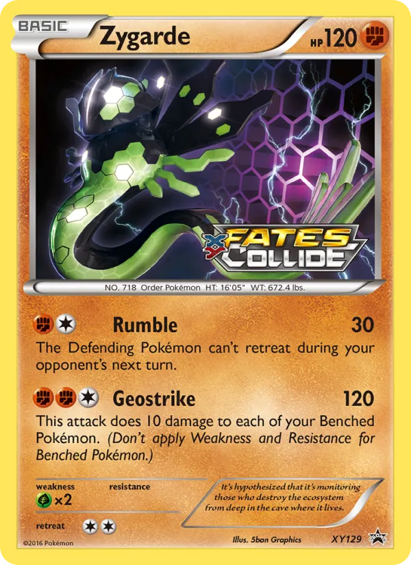 Zygarde XY Promo XY129/211