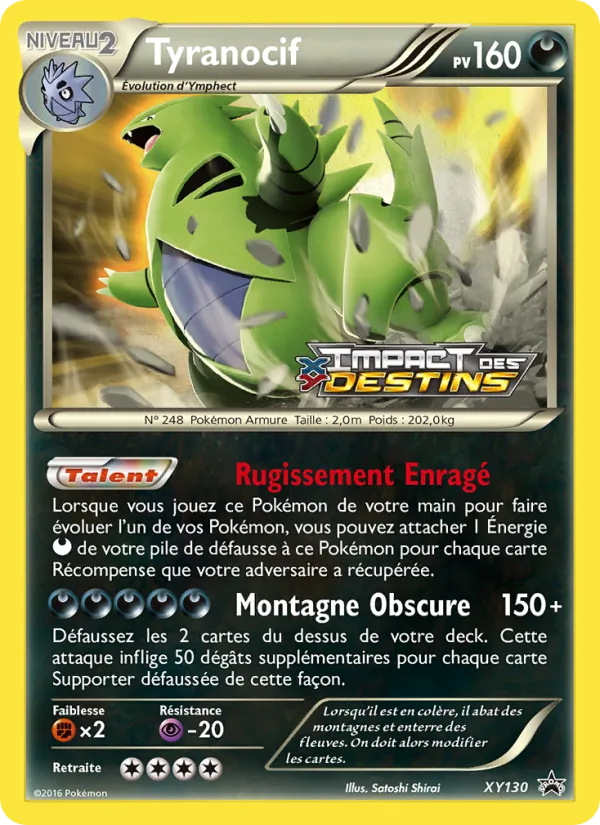 Tyranocif Promo XY XY130/211