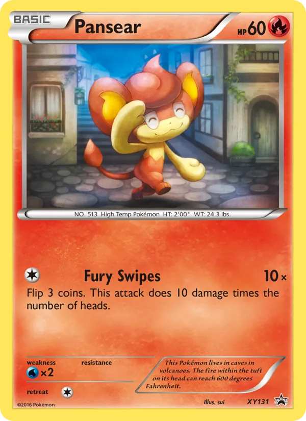 Pansear XY Black Star Promos XY131/211