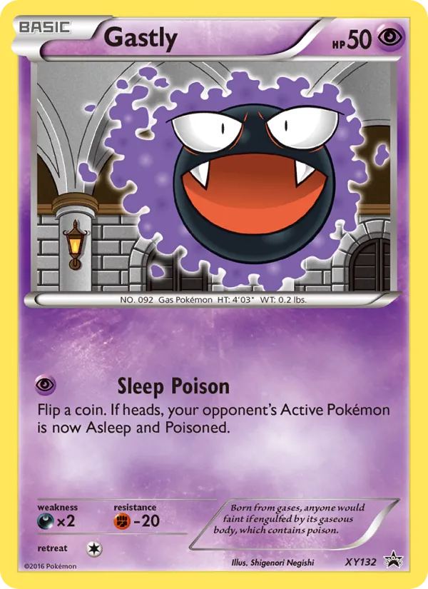 Gastly XY Promo XY132/211