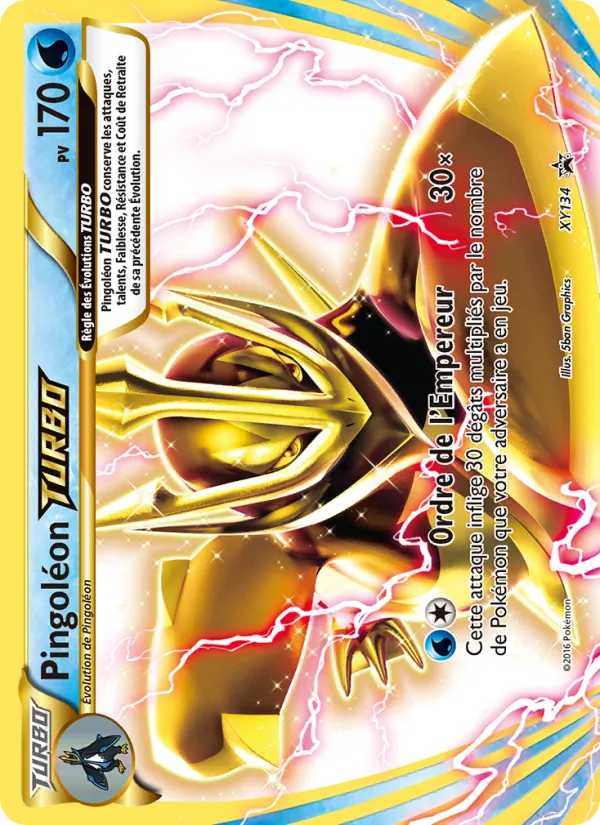 Pingoléon TURBO Promo XY XY134/211