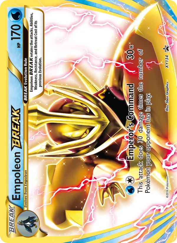 Empoleon BREAK XY Promokarten XY134/211