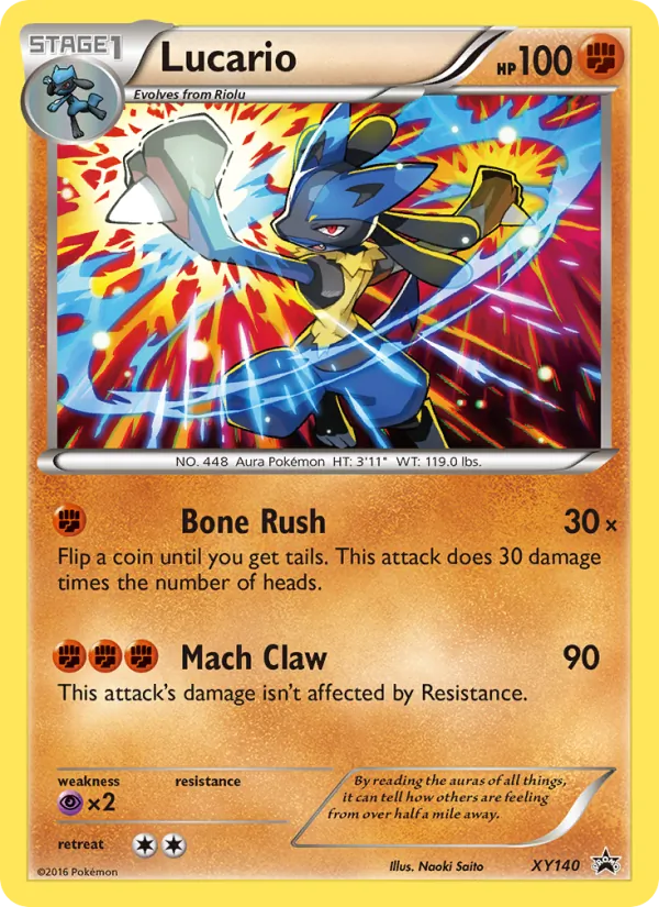 Lucario XY Promo XY140/211