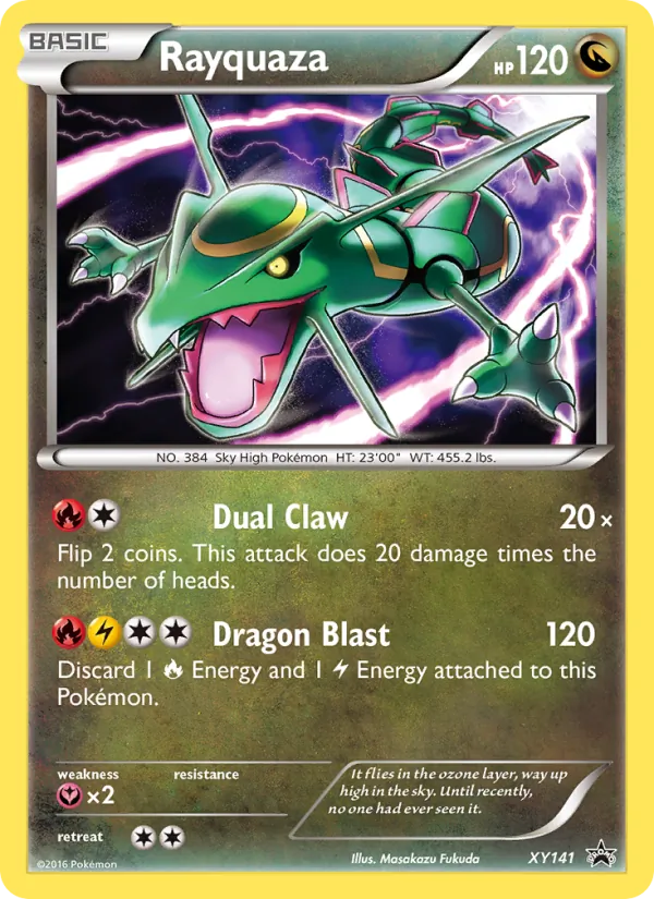 Rayquaza XY Black Star Promos XY141/211