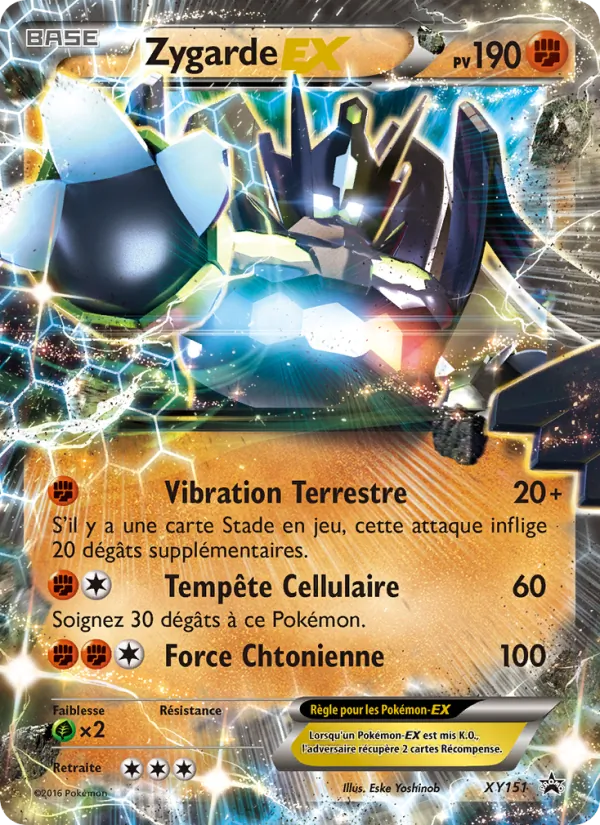 Zygarde EX Promo XY XY151/211