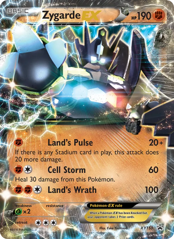 Zygarde EX XY Promo XY151/211